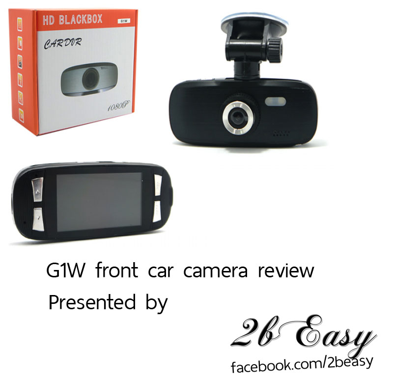 กล้องหน้ารถ Front Car Camera G1W - Pantip