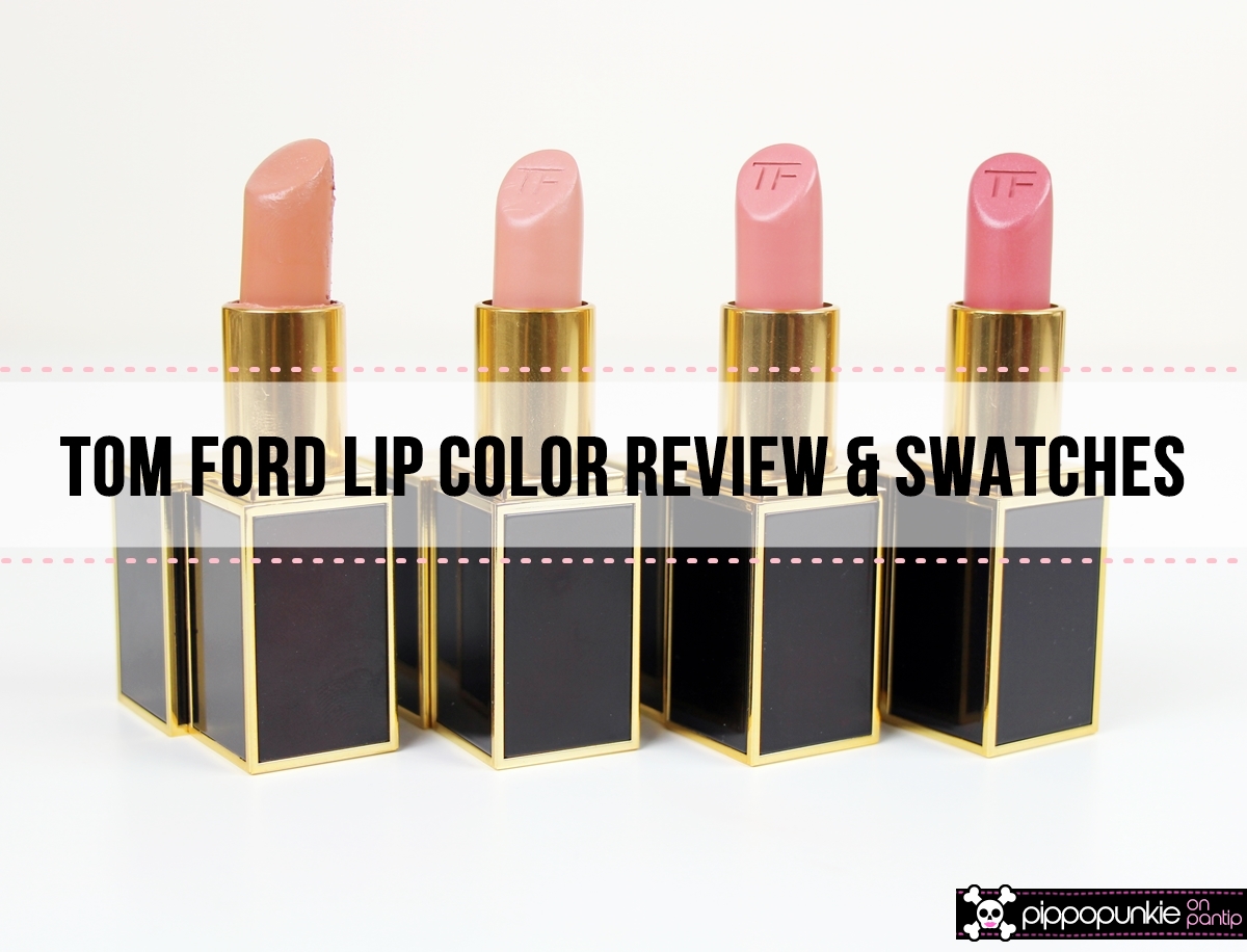 Review & Swatches: รีวิวลิปสติกสีนู้ด 4 แท่งจาก Tom Ford - Pantip