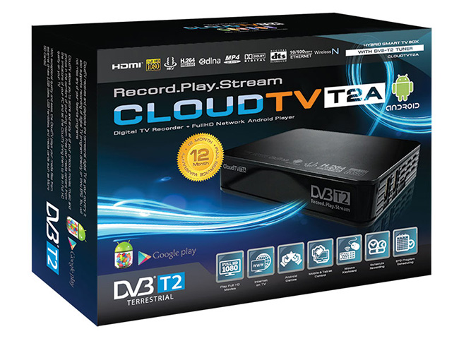 รีวิวกล่อง Cloudtv 102A แอนดรอยด์+ดิจิตอลทีวี - Pantip