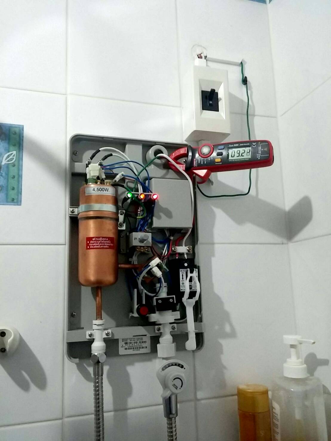 เครื่องทำน้ำอุ่นยี่ห้อไหนดี Sharp, Hitachi, Rinnai, Pana - Pantip