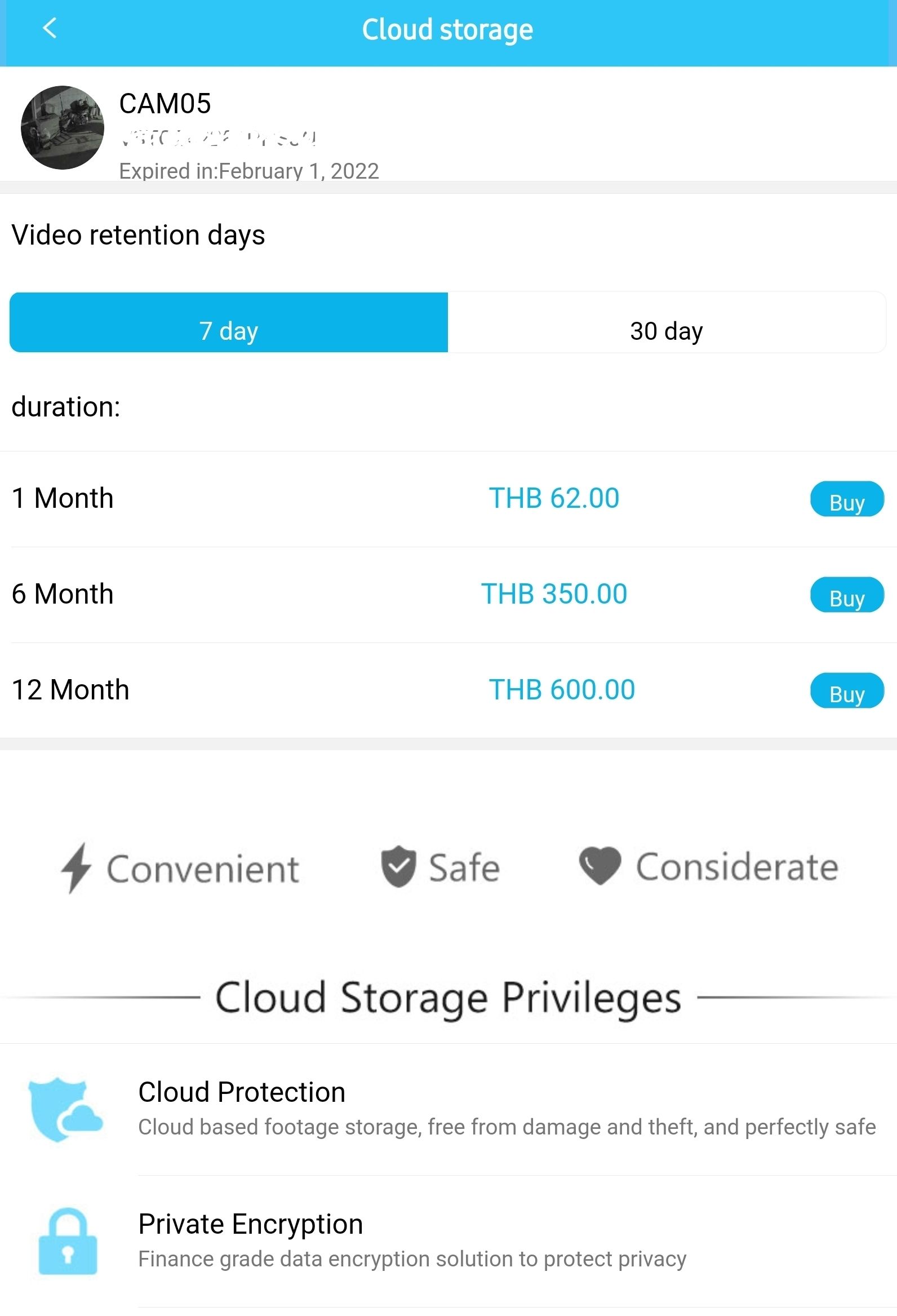 Eye4 cheap cloud storage