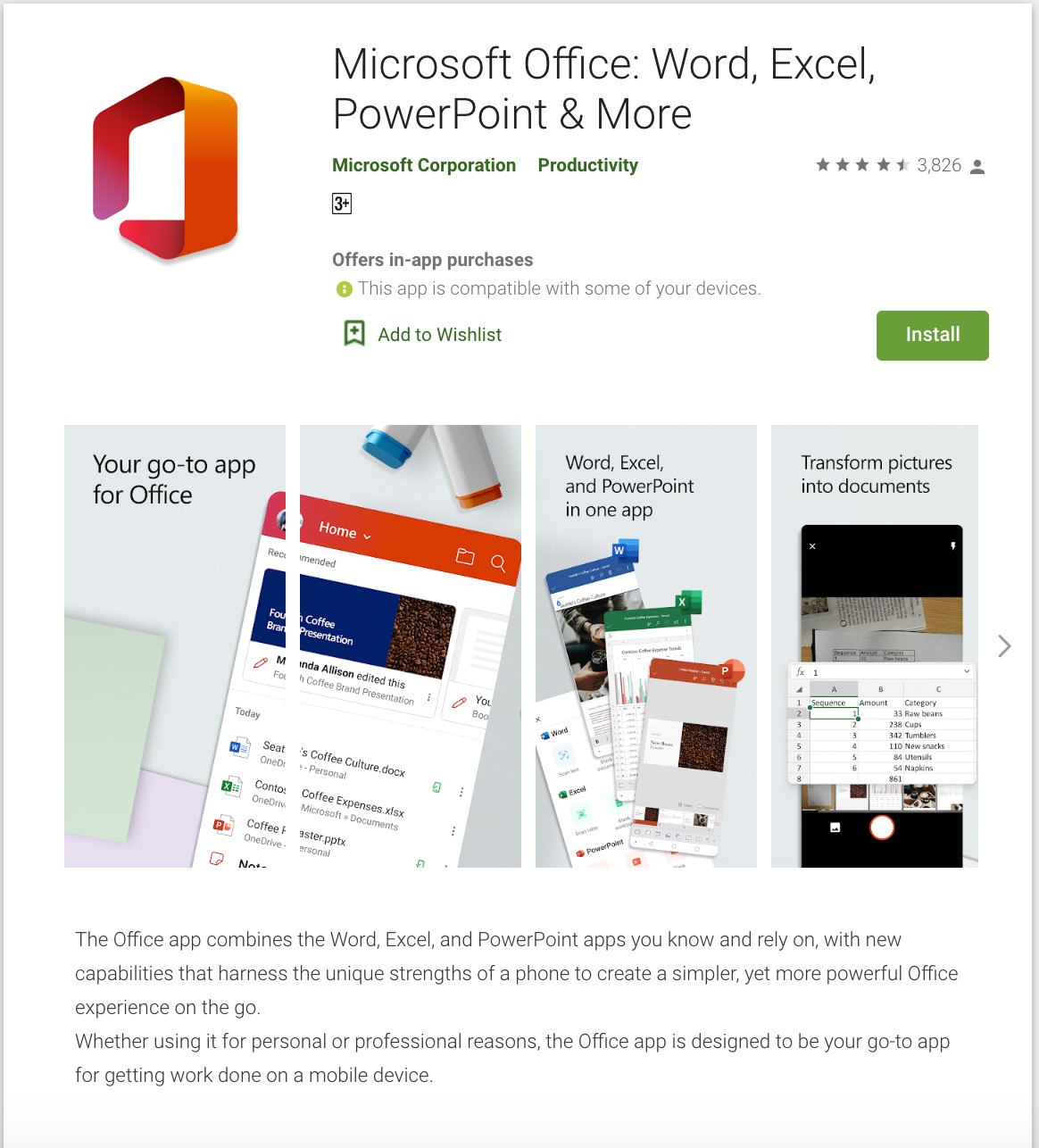 ฟรี Microsoft Office App – Word, Excel, Powerpoint ฟรี - Pantip