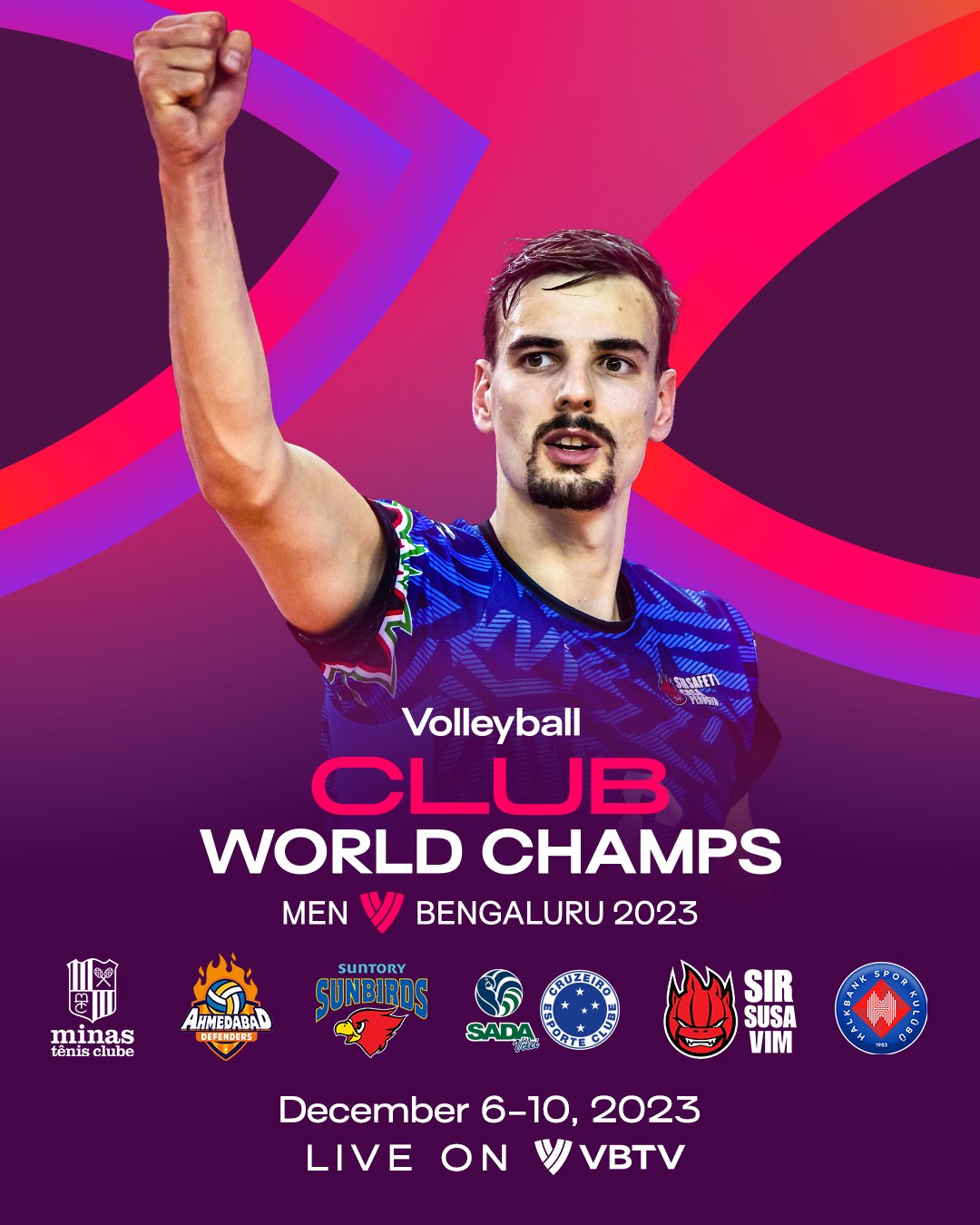 [สายการแข่งขัน] รายการ FIVB Volleyball Club World Championship 2023