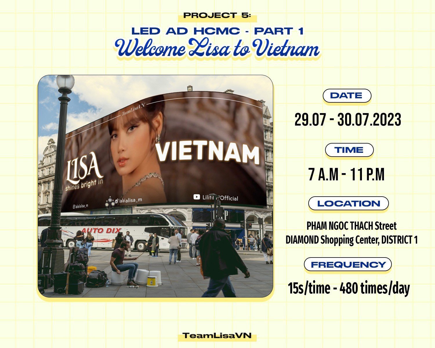 230728 #LISA #BLACKPINK heading to Vietnam