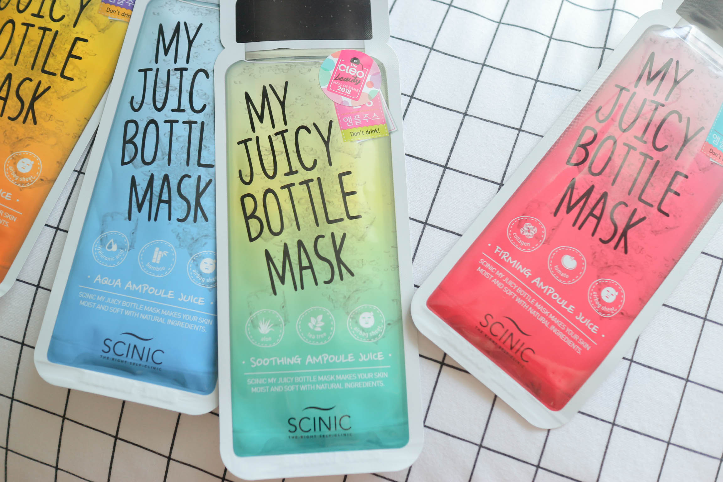 Scinic my juicy bottle маска для лица тканевая успокаивающая 20 мл фото