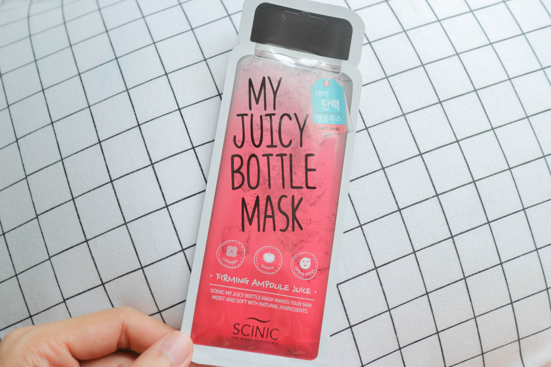 Scinic my juicy bottle маска для лица тканевая успокаивающая 20 мл фото