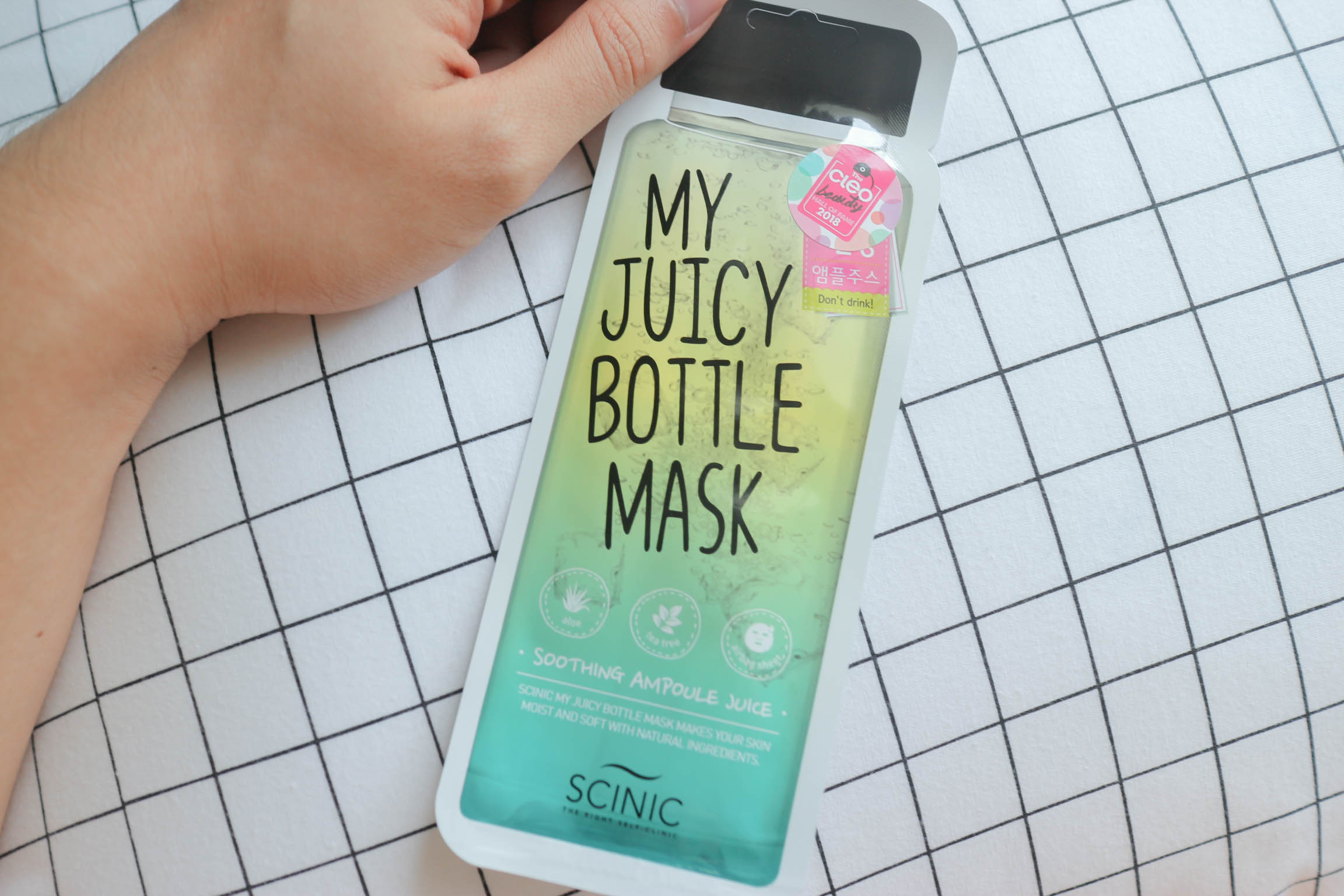 Scinic my juicy bottle маска для лица тканевая увлажняющая 20 мл фото