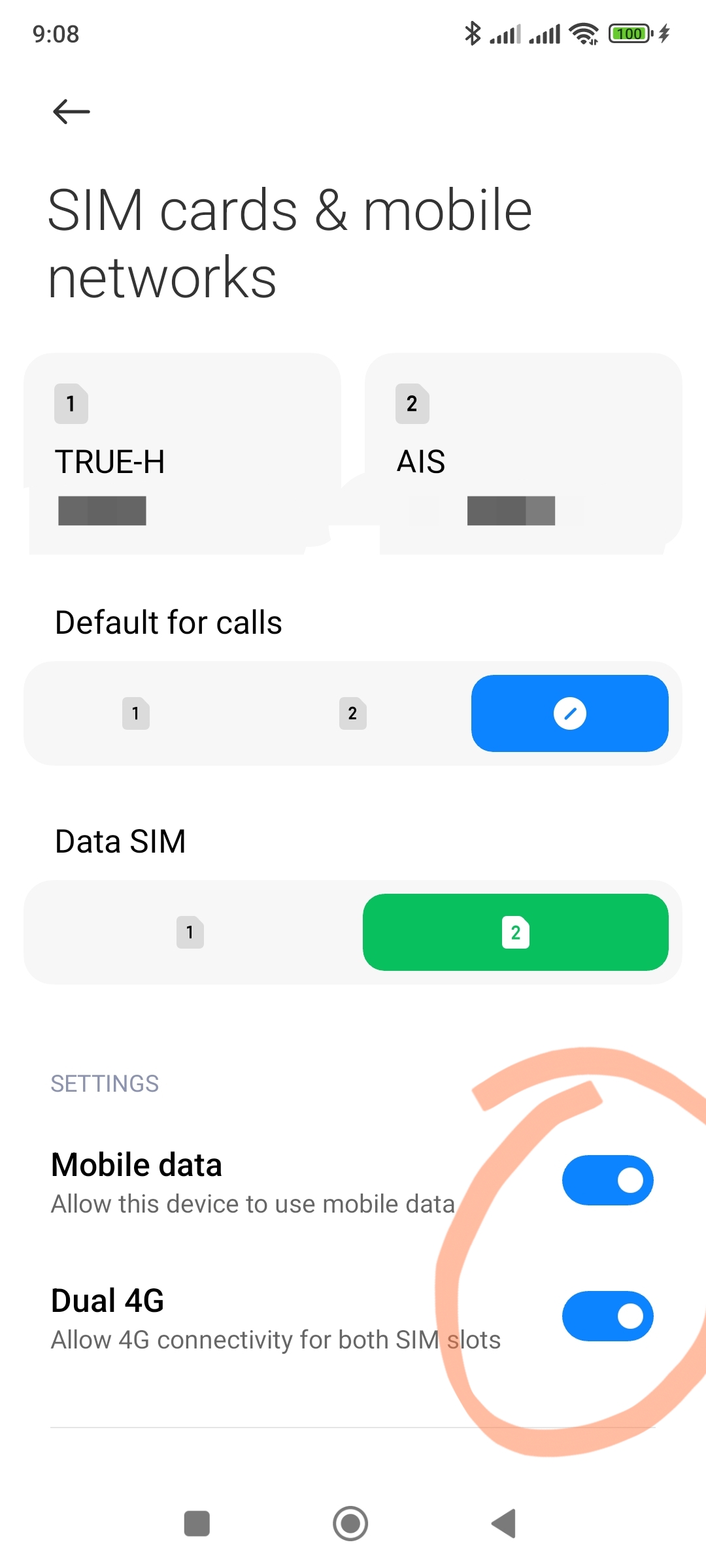 redmi note 8 wifi calling setting