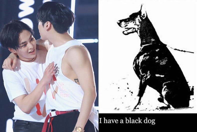 Mike has a small dog перевод. ДЖОНХЕН собака. ДЖОНХЕН тату собака. Тату SHINEE Jonghyun собака. Тату Джонхена черная собака.