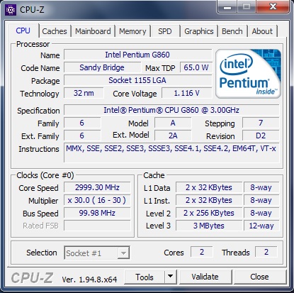 G860 intel сравнение процессоров