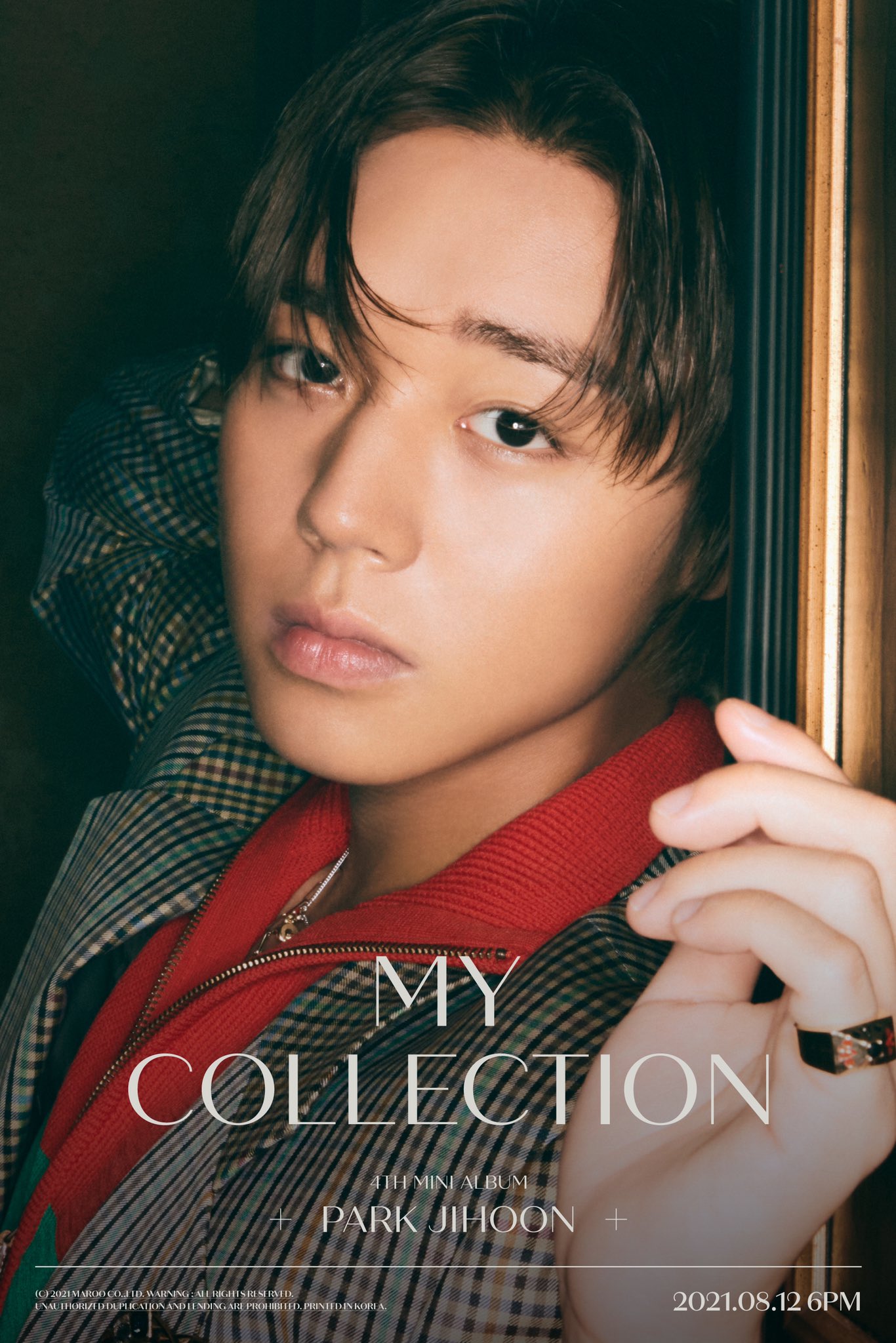 [K-POP] PARK JIHOON (박지훈) - 4th MINI ALBUM [My Collection] #Comeback ...