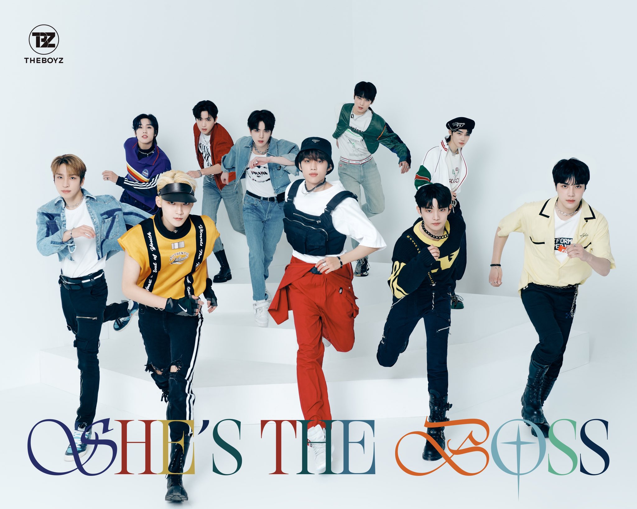 THE BOYZ JAPAN NEW MINI ALBUM 『SHE'S THE BOSS』 ALWAYS TOGETHER