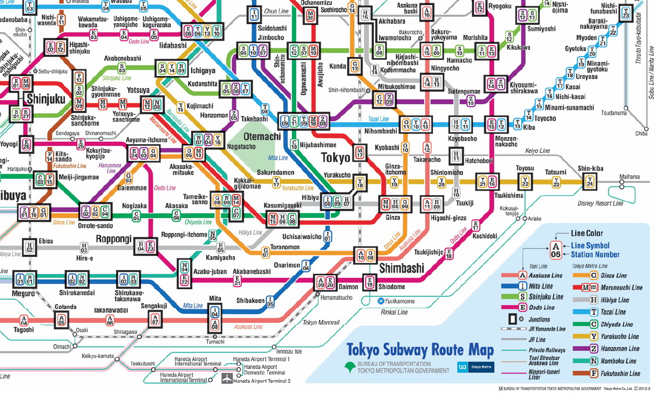 Tokyo subway