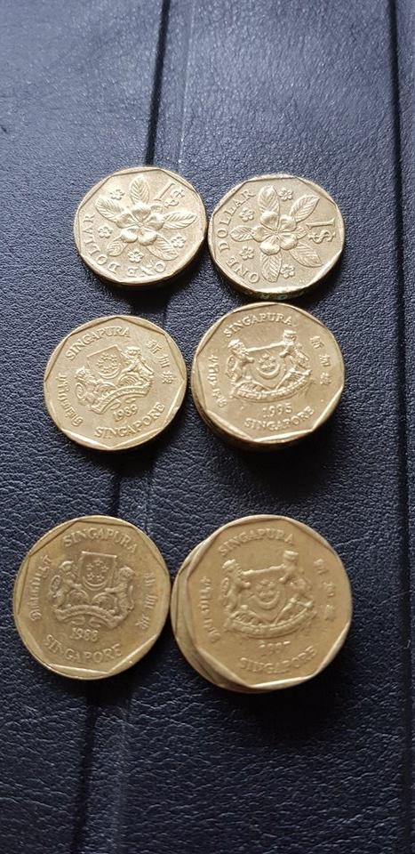 เหรียญสิงคโปร์แบบเก่ายังใช้ซื้อของได้มั้ยครับ - Pantip