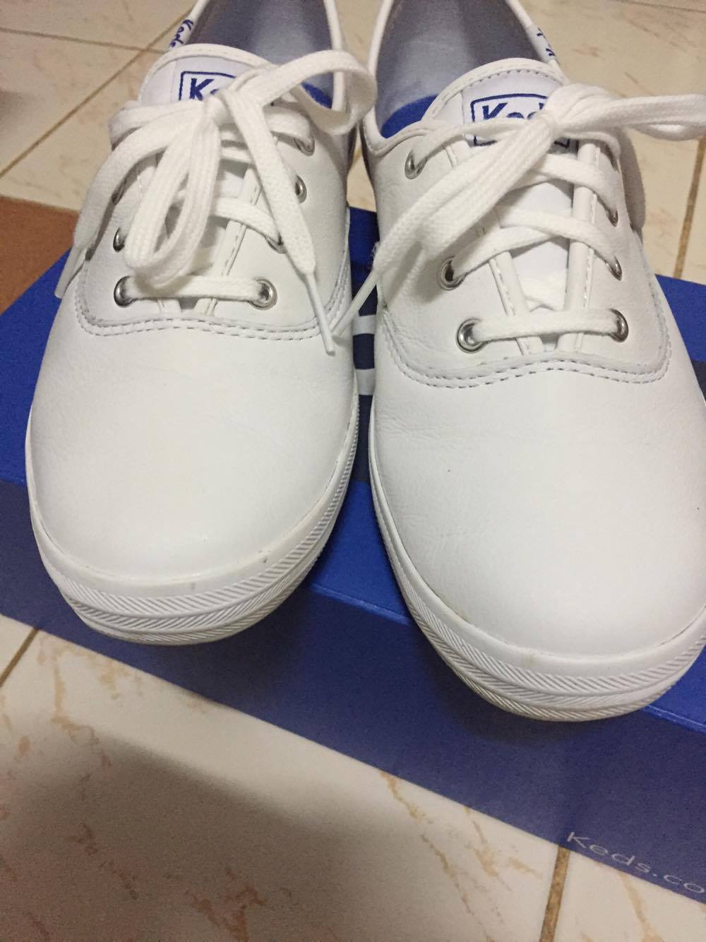 รองเท้าหนังKeds สีขาว มือ2 - Pantip