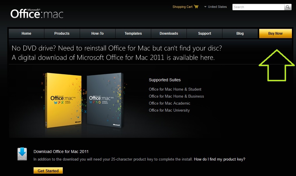download office 2011 fo rmac