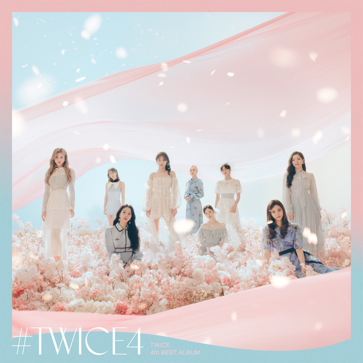 [J-POP] TWICE 4th BEST ALBUM 『#TWICE4』 Album Cover - Pantip