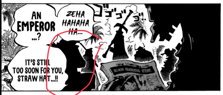 Onepiece 903 เงาคนข างๆหนวดดำ ใช อาโอค ย ม ย Pantip