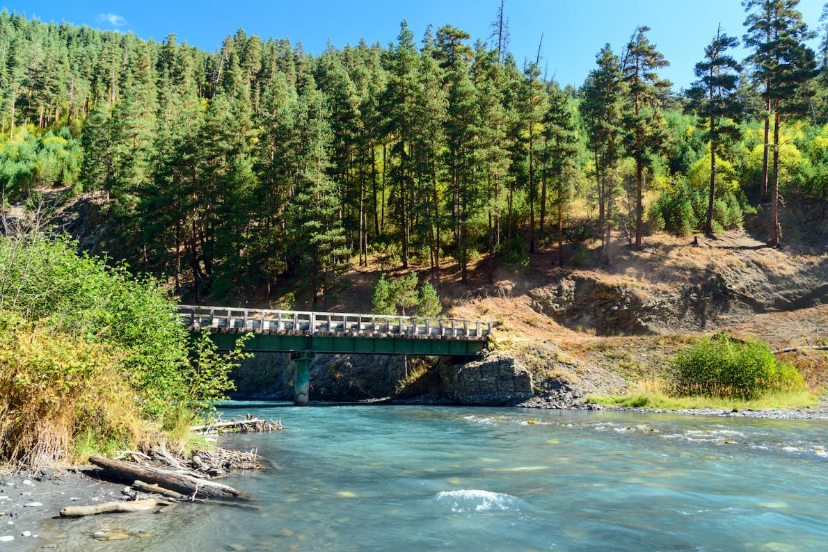 Грузия река алазани