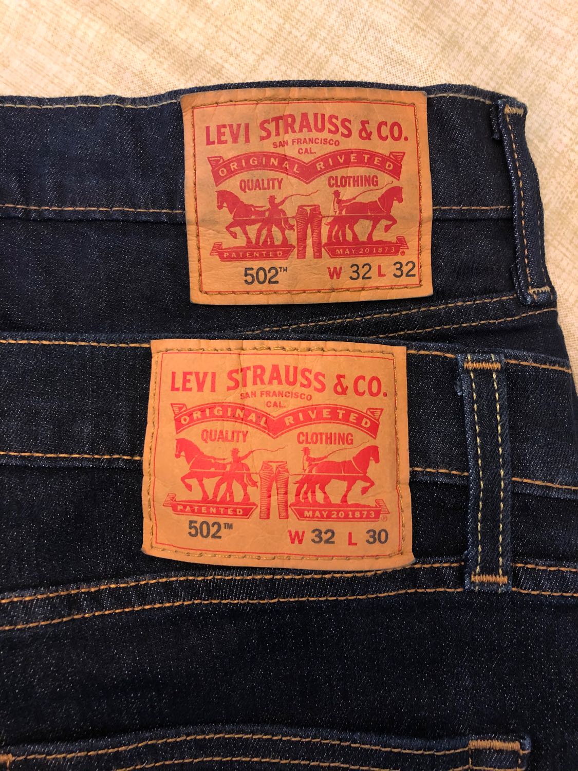 กางเกงยีนส์ levi’s รุ่น502 แท้ รึ ป่าว - Pantip