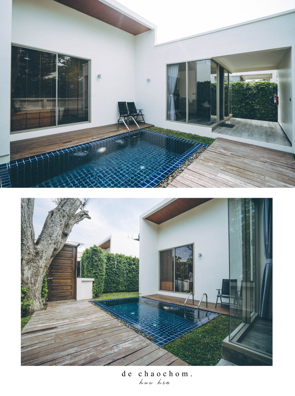 รีวิวที่พักหัวหินติดทะเล Pool Villa ส่วนตัว 2 วัน 1 คืน ฟิลกู้ดสุดๆ  ถ่ายรูปสวยมากกกคุณ :) | De Chaochom - Pantip