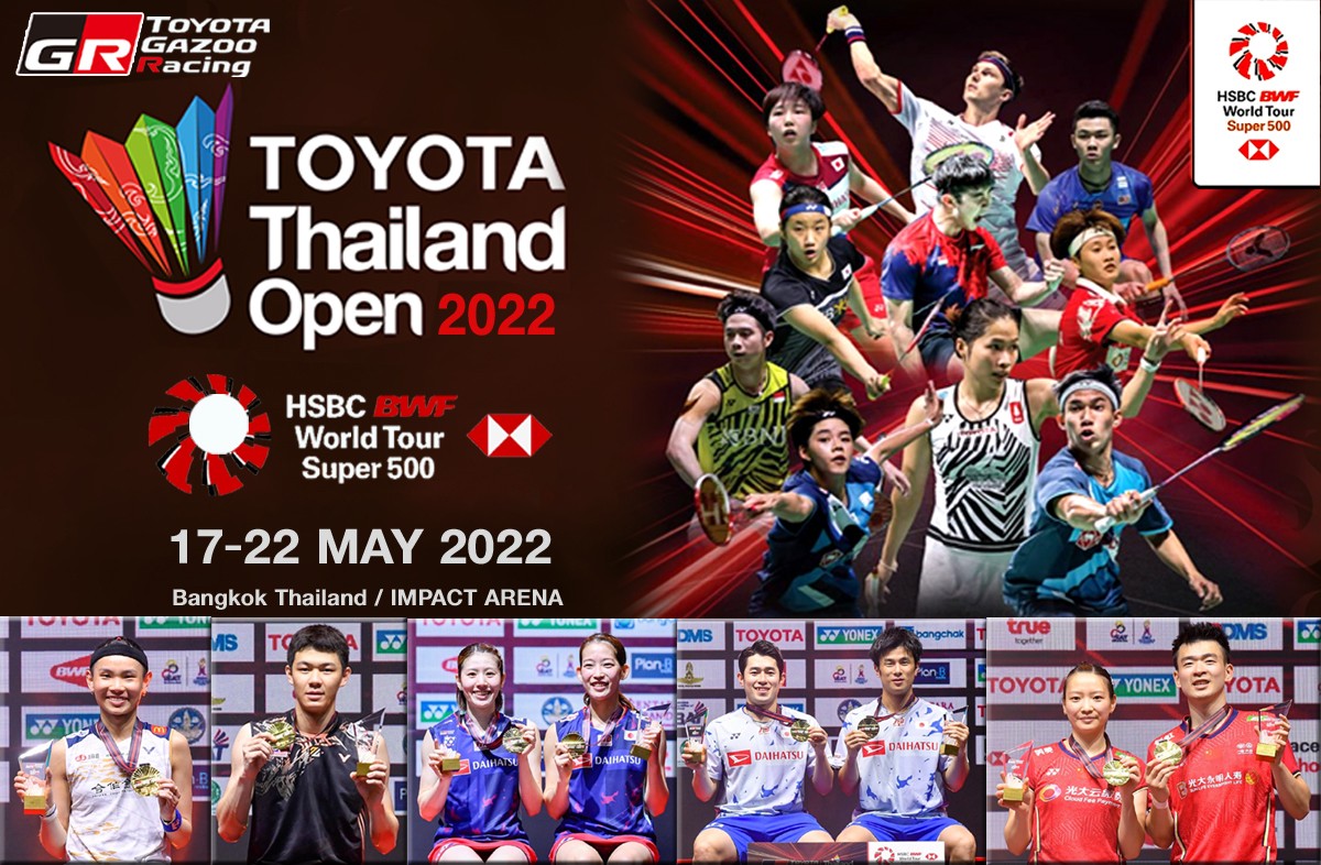 badminton toyota thailand open 2022