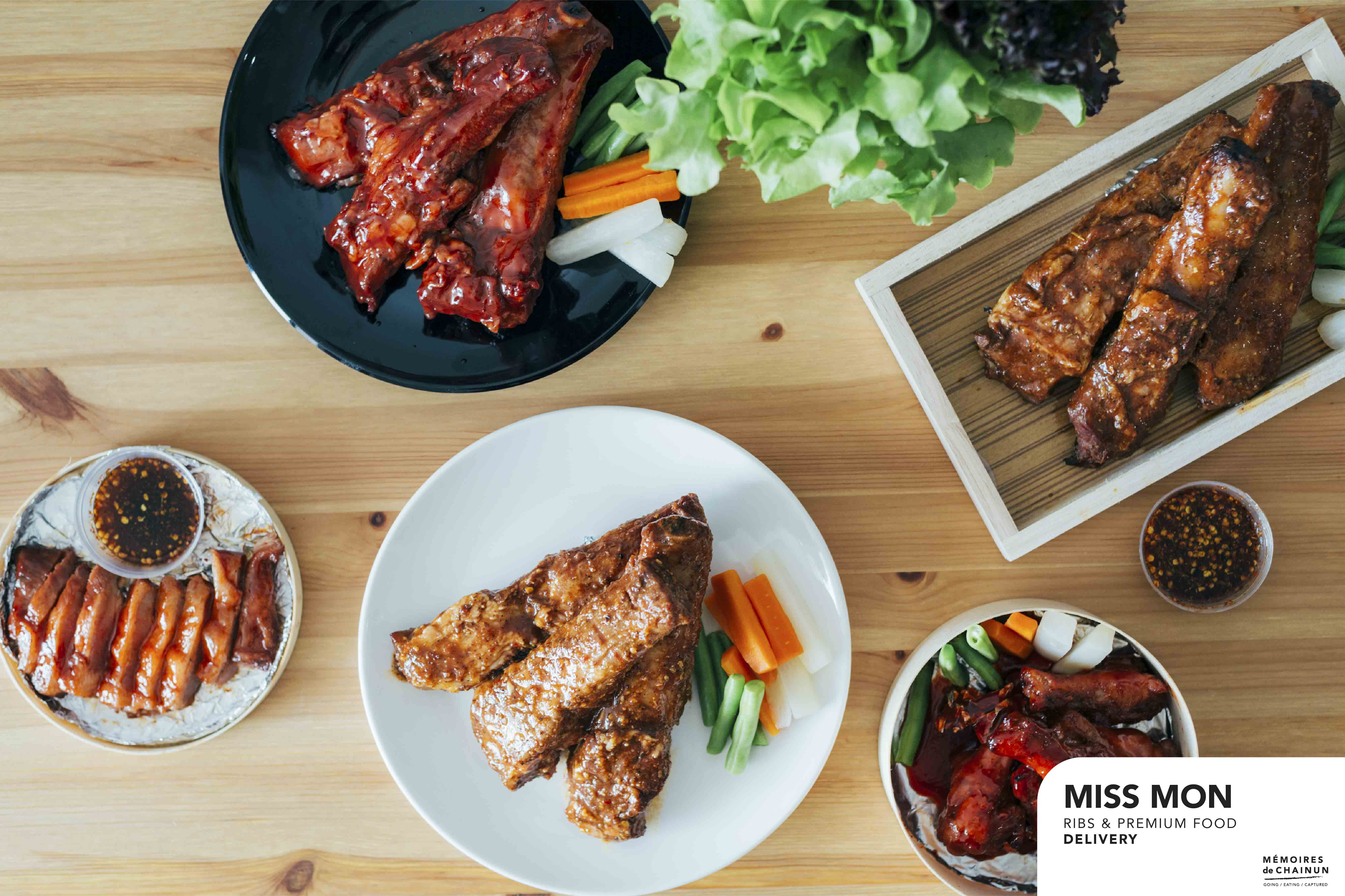 ลองแล้วดี! Miss Mon Ribs & Premium food Delivery ซี่โคงหมูพรีเมี่ยม