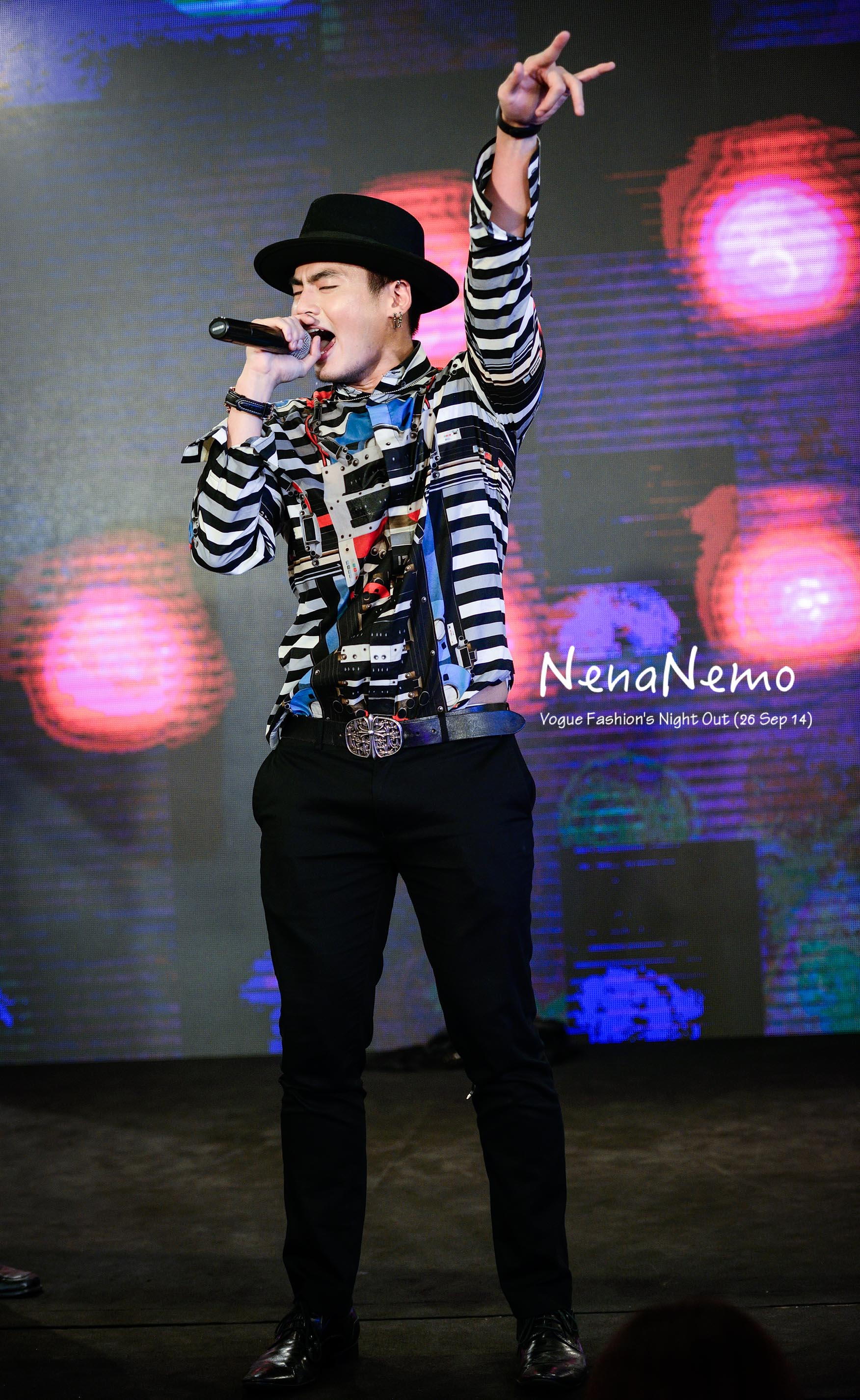 [รูปภาพ] Hunz งาน VOGUE Fashion's Night Out Bangkok 2014 @CentralWorld ...