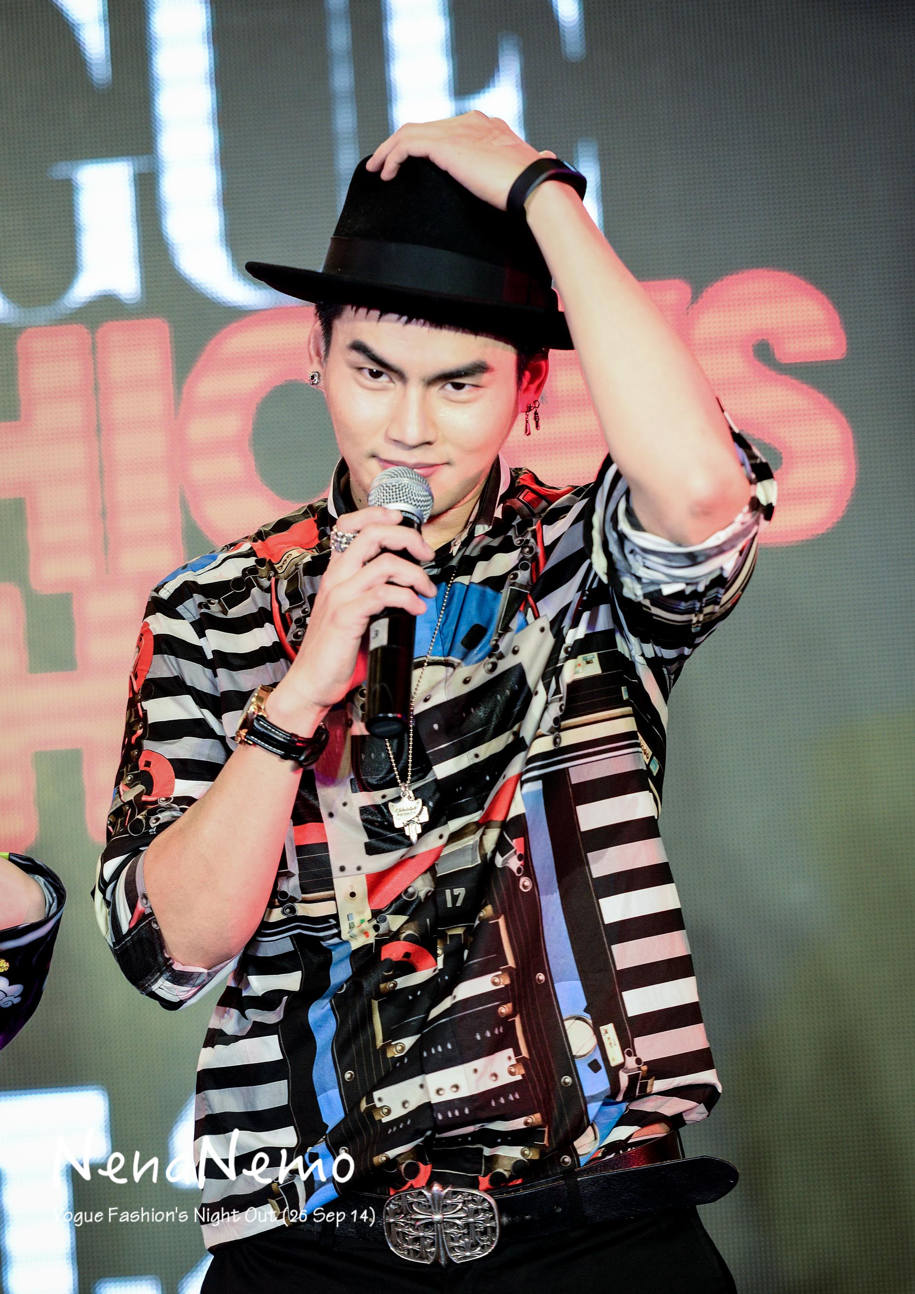 [รูปภาพ] Hunz งาน VOGUE Fashion's Night Out Bangkok 2014 @CentralWorld ...