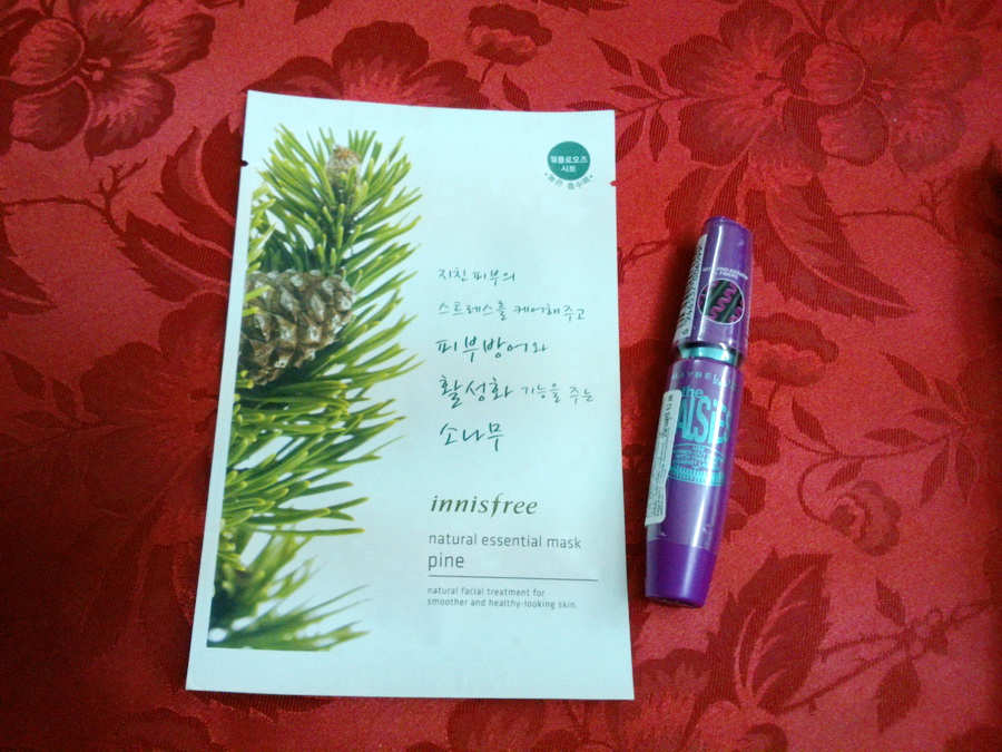 ใหม่] มาสคาร่่า Maybelline Falsies (อ้วนม่วง สุดฮิต) + แถมฟรี innisfree