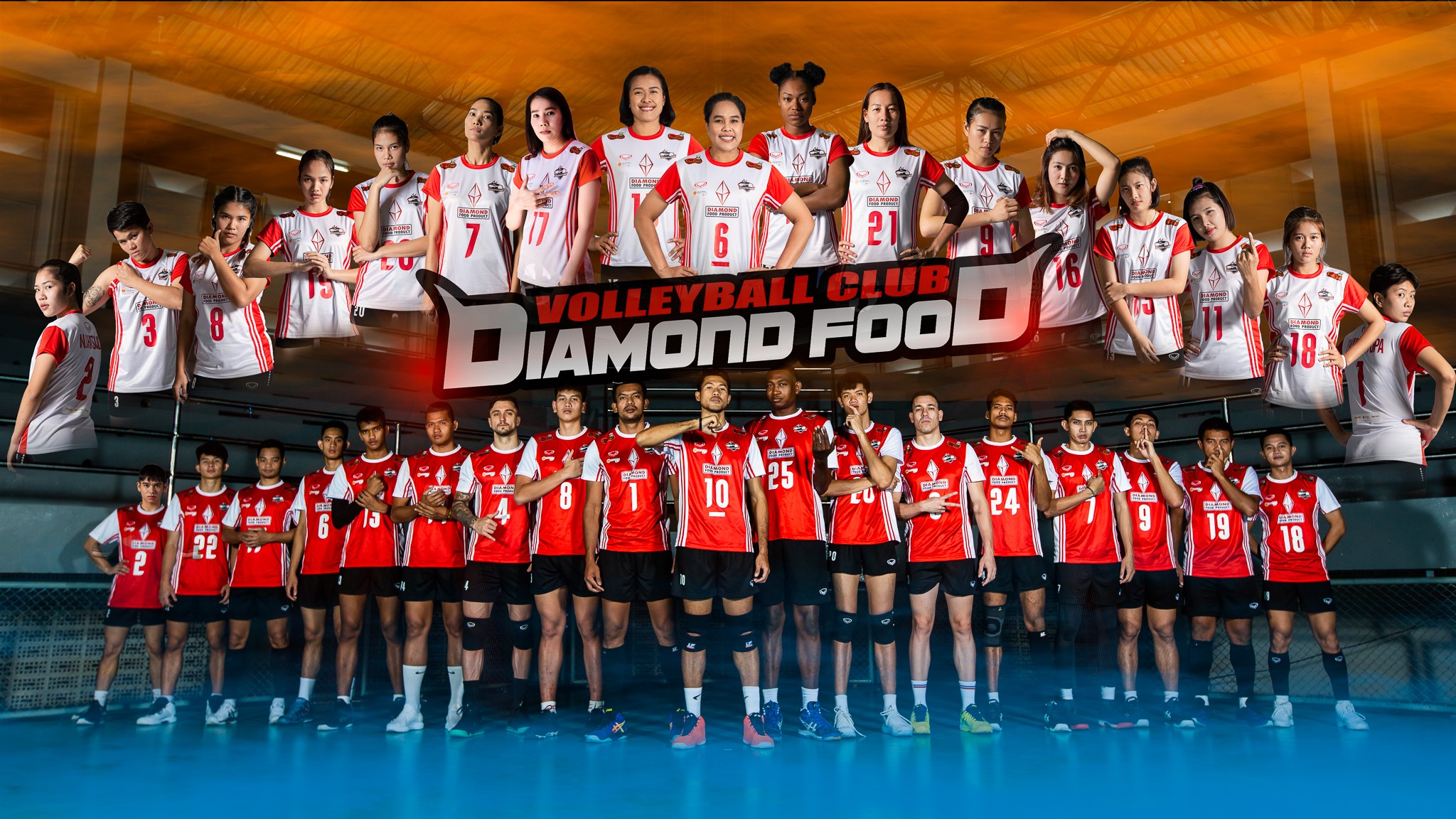 Volleyball Thailand League : ไดมอนด์ฟู้ดยืนยันฤดูกาลหน้า ยังคงส่งทั้ง ...