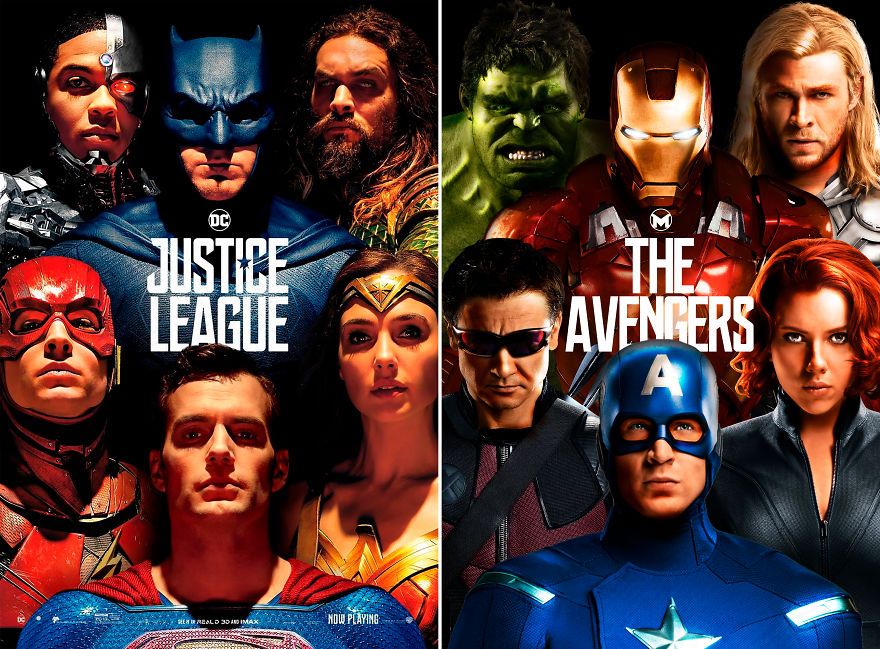 ในโลกของ Dc กับ Marvel ถ้าเอาเหล่าฮีโร่ทั้ง2ทีมนี้ มาสู้กันแบบ ยกทีม  (คุณคิดว่า 2ทีมนี้ ใครโอกาศ ชนะมากกว่ากัน) - Pantip