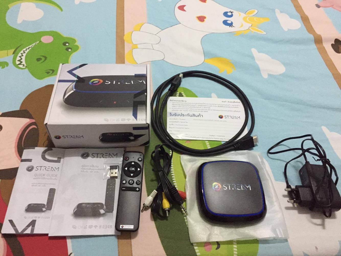ส่งต่อ ANDROID TV BOX GMM Z Stream 4K Quad-Core 64 bit - Pantip
