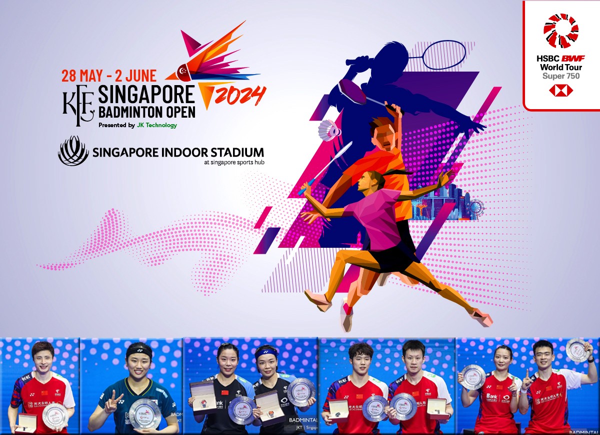 คลิปแบดมินตัน KFF Singapore Badminton Open 2024 รอบ 32 รอบชิงชนะ