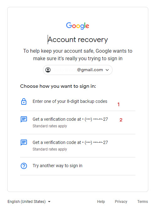 ลืมรหัส Gmail แถมยังจำเบอร์และอีเมลสำรองไม่ได้ ทำไงถึงจะกู้รหัสมาได้ครับ -  Pantip