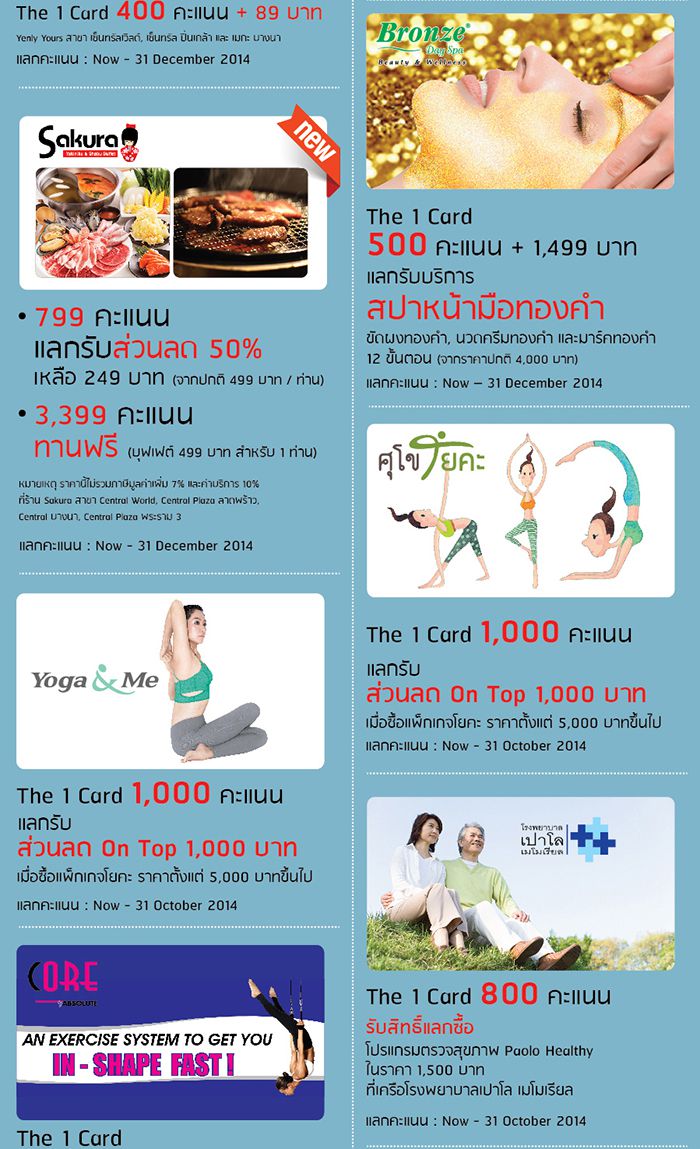 ประกัน the one card free