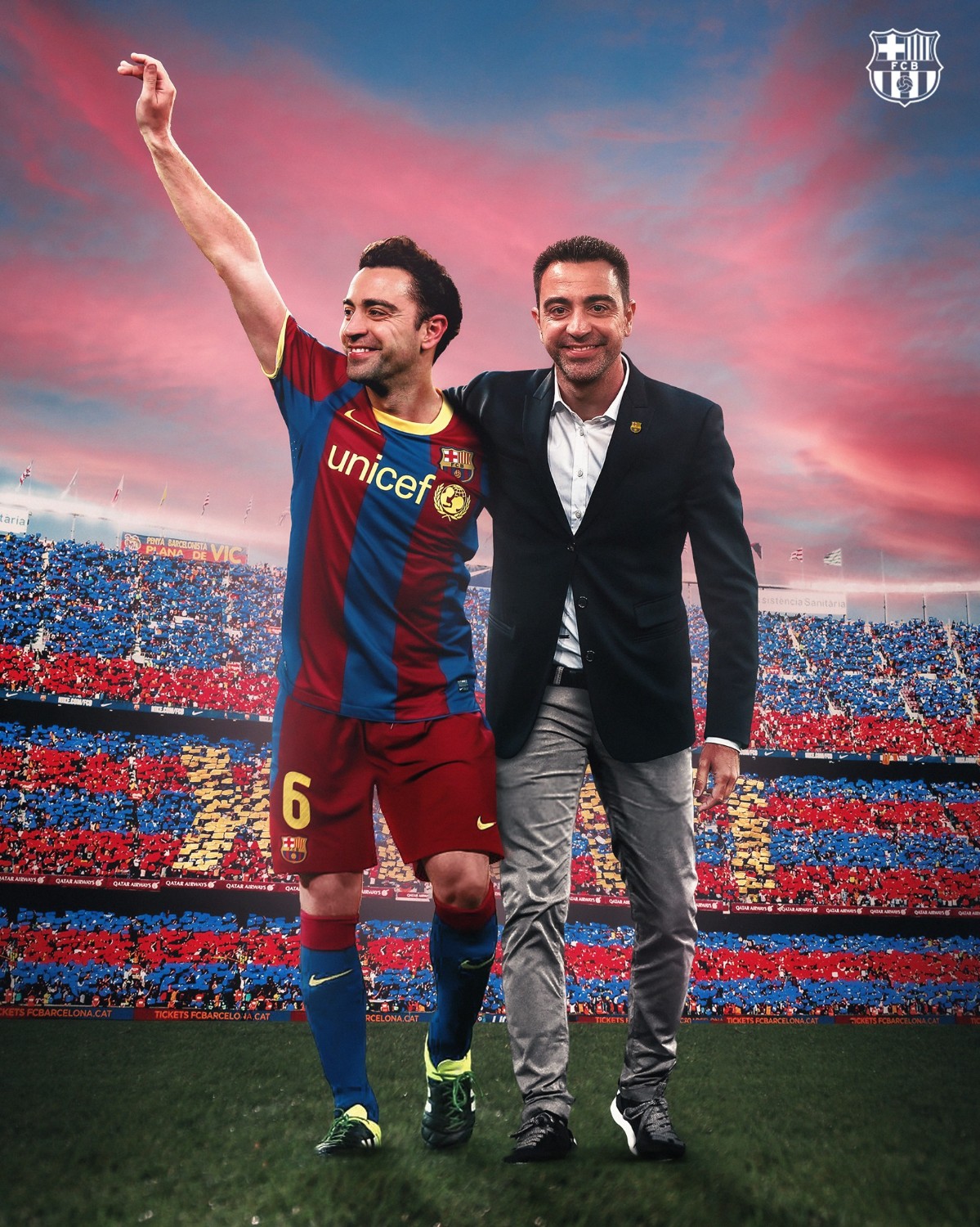 Official Xavi Hernández Is The New Fc Barcelona Coach Pantip 4655