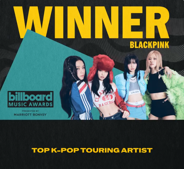 [NEWS][20NOV23][BLACKPINK]🖤💗BLACKPINK Winning ‘Top K-Pop Touring Artist ...