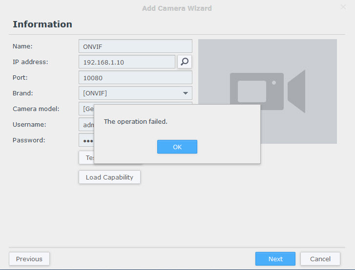 Vstarcam synology store