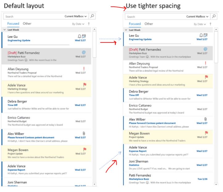 Tighter Spacing Microsoft Outlook 2019 Pantip