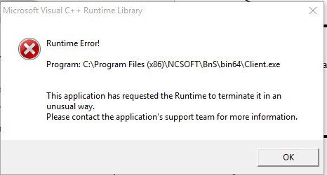 mount and blade runtime error c++