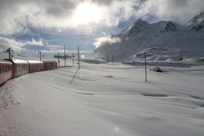 CR) Honeymoon Trip Europe by train 20 วัน 5 ประเทศ Part 11 (Bernina Express)  - Pantip