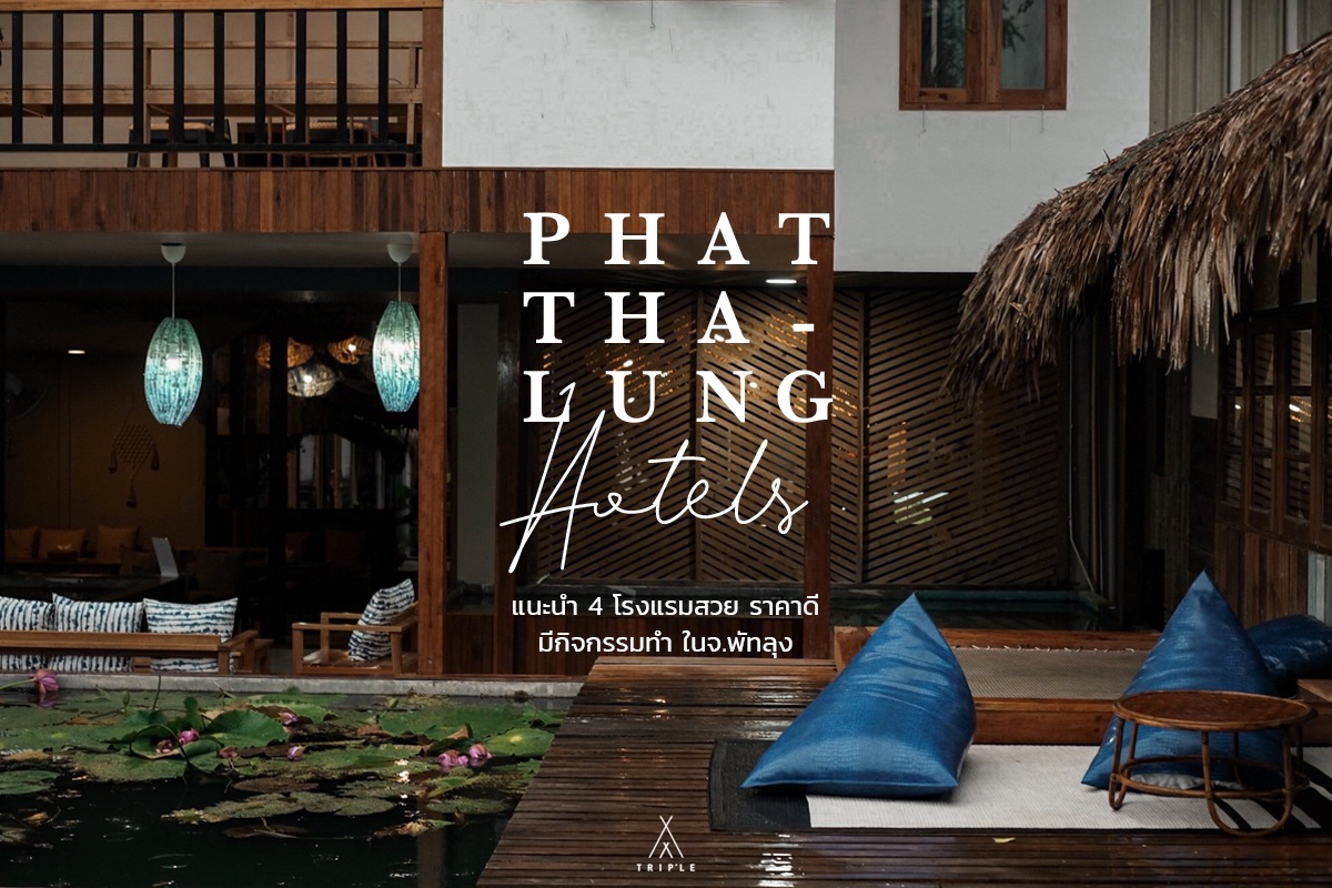 Trip'Le X Phatthalung Hotels : แนะนำ 4 โรงแรมสวย ราคาดี มีกิจกรรมทำ  ในจ.พัทลุง - Pantip