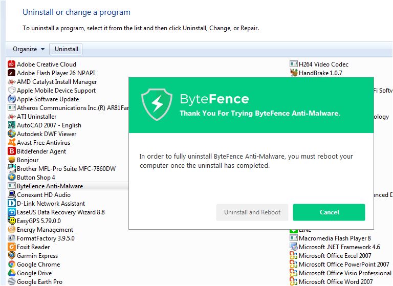 bytefence anti malware pro