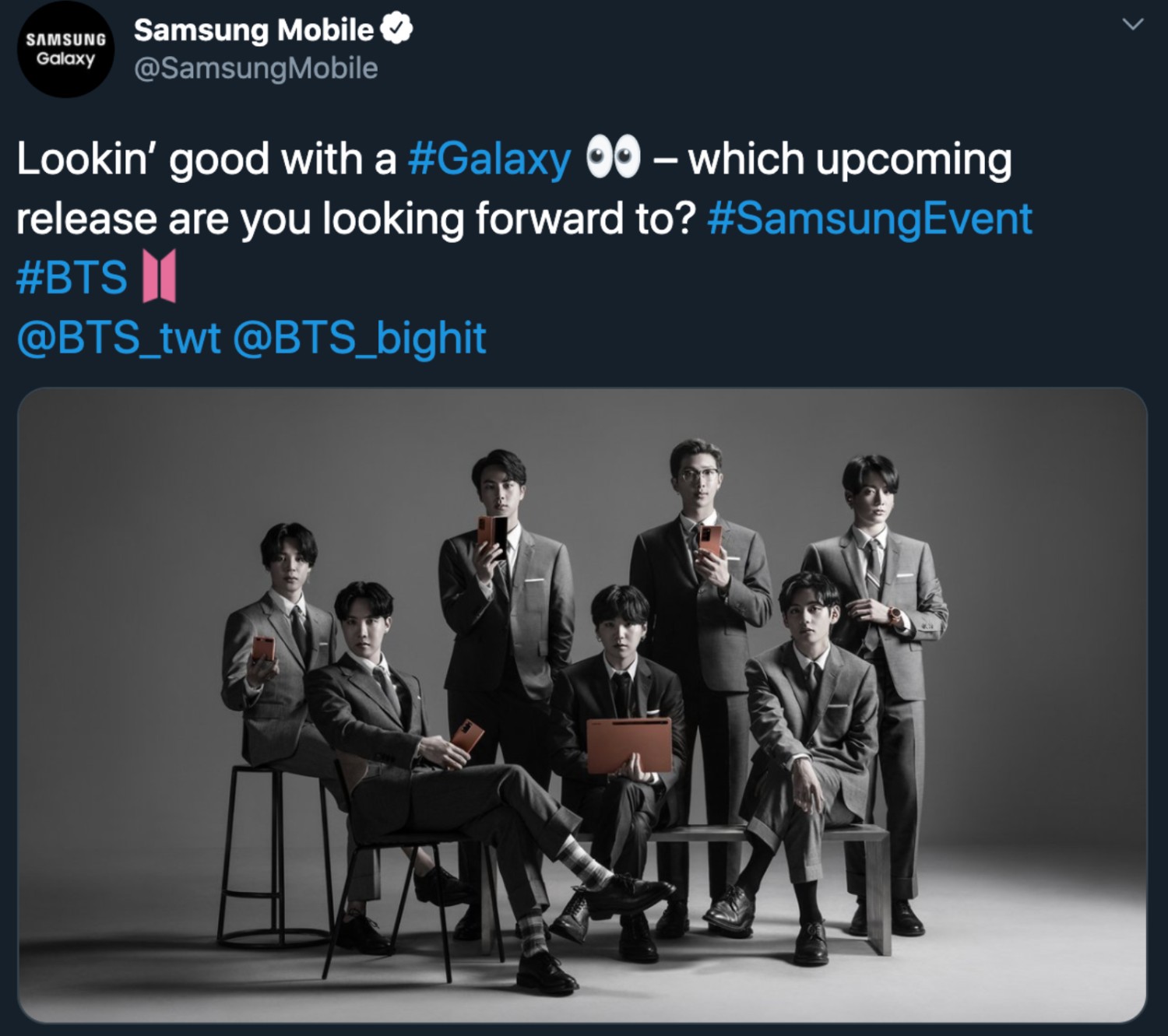 samsung unpacked bts