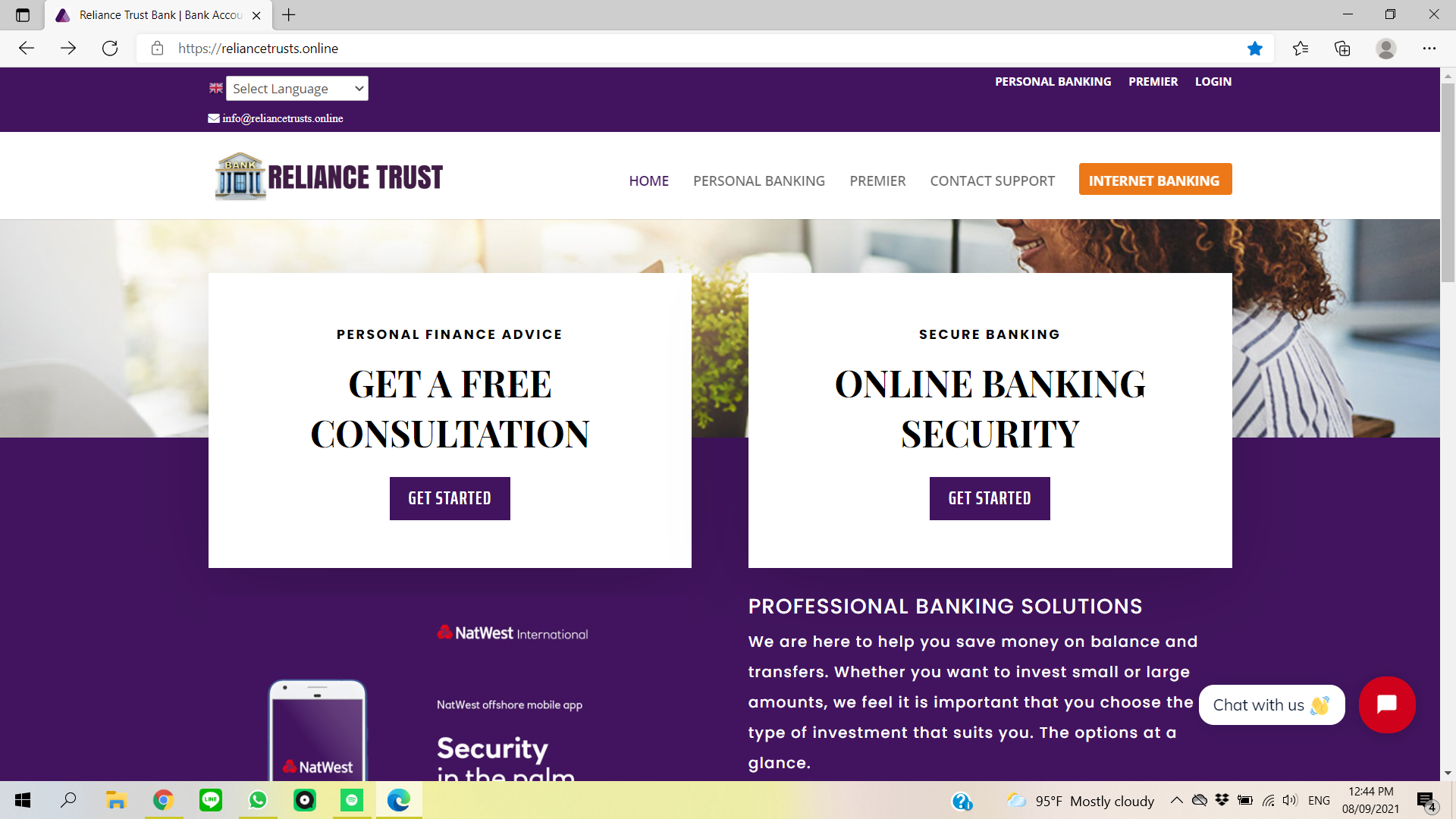 Reliance Trust Bank Pantip Reliance Trust Bank Pantip