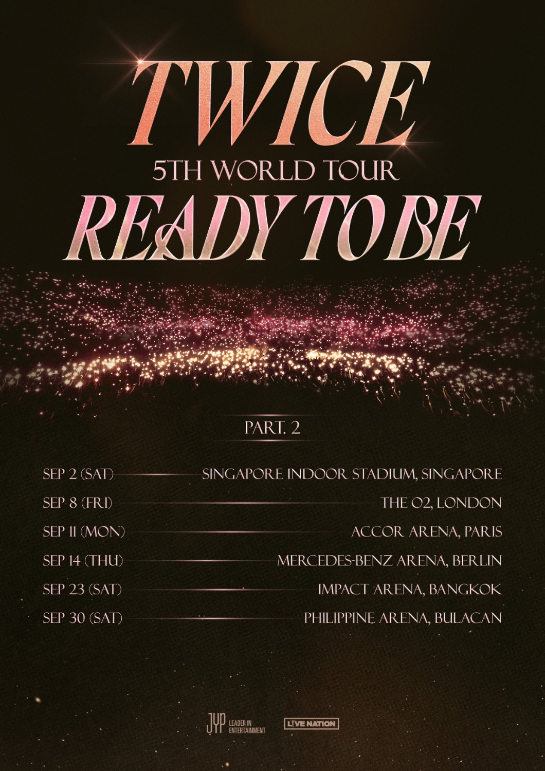 TWICE 5TH WORLD TOUR ‘READY TO BE’ 2023 TOUR ANNOUNCEMENT PART.2 Pantip