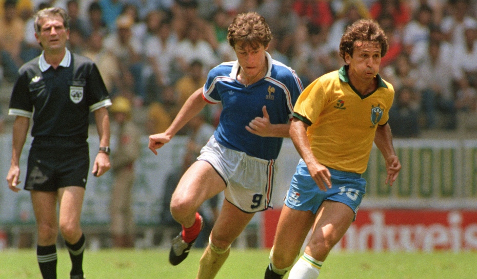 World Cup 1986: France v Brazil