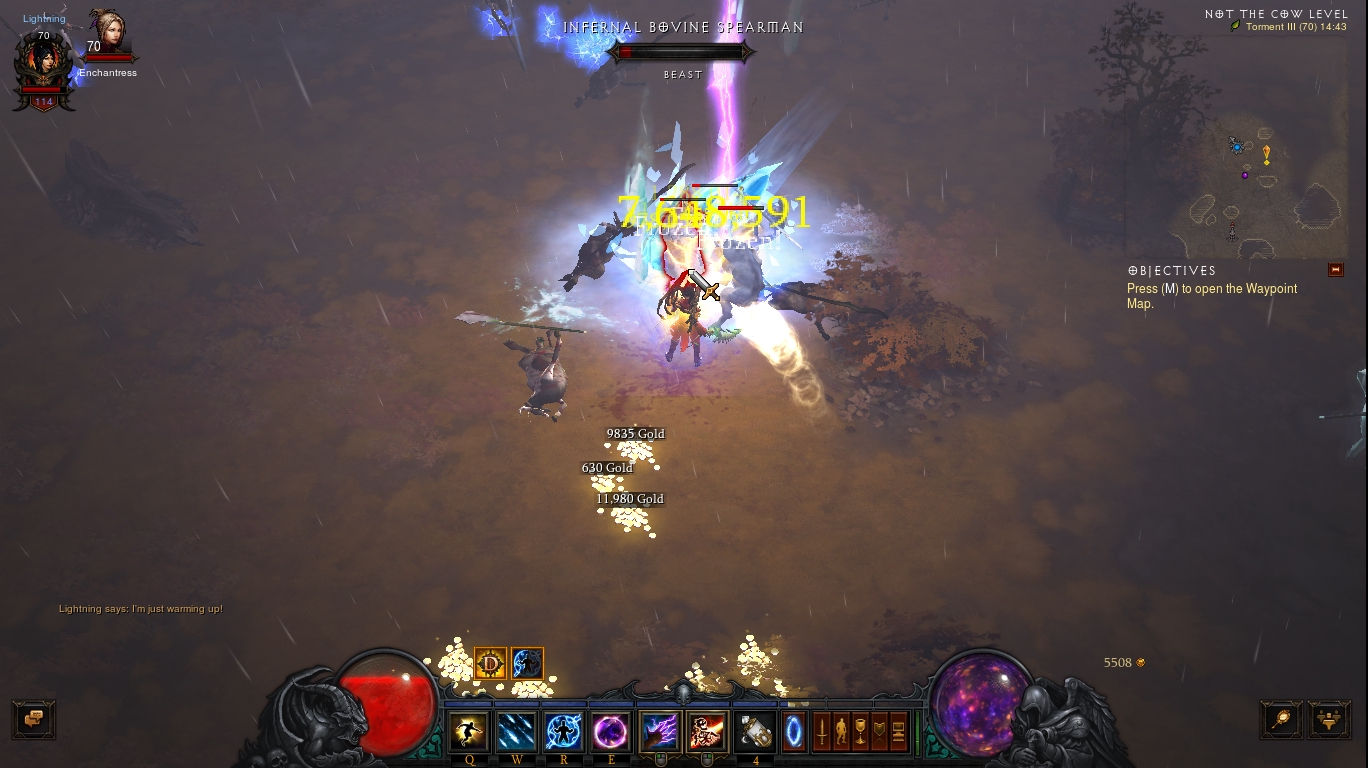 diablo 3 how to get to the not cow level