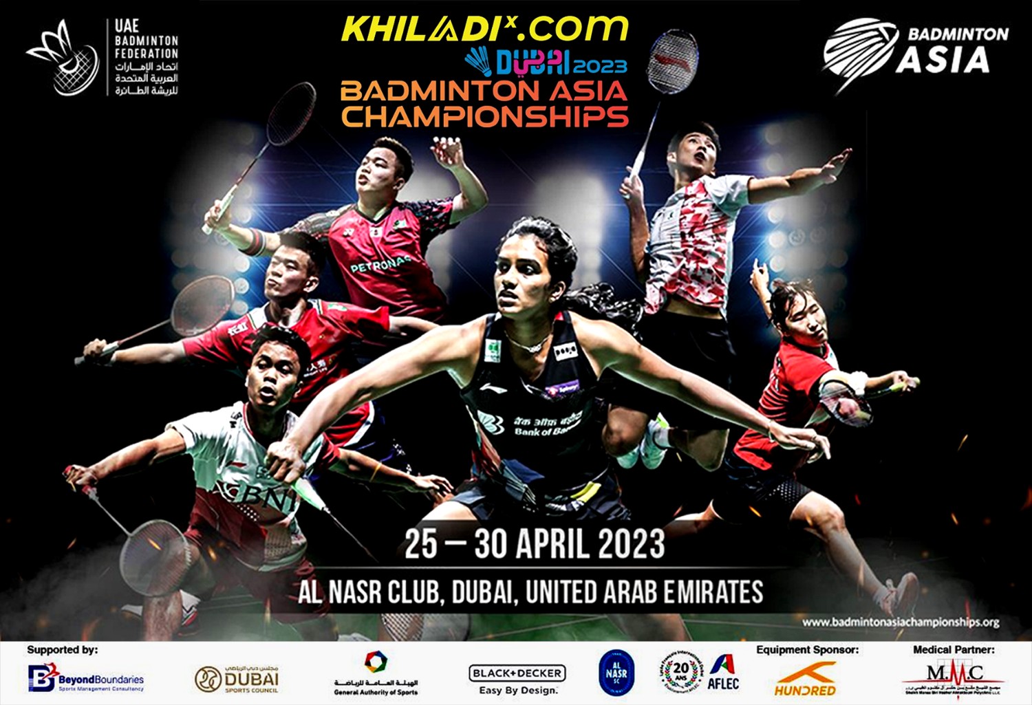 เชียร์สด ! แบดมินตัน Dubai Badminton Asia Championships 2023 รอบคัดเลือกandรอบ 32 XD25 เม.ย.66 (คู่แรกเวลา 12.00 น.)